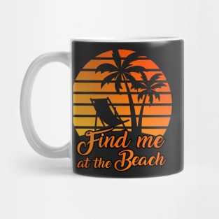 Find me at the Beach Mug